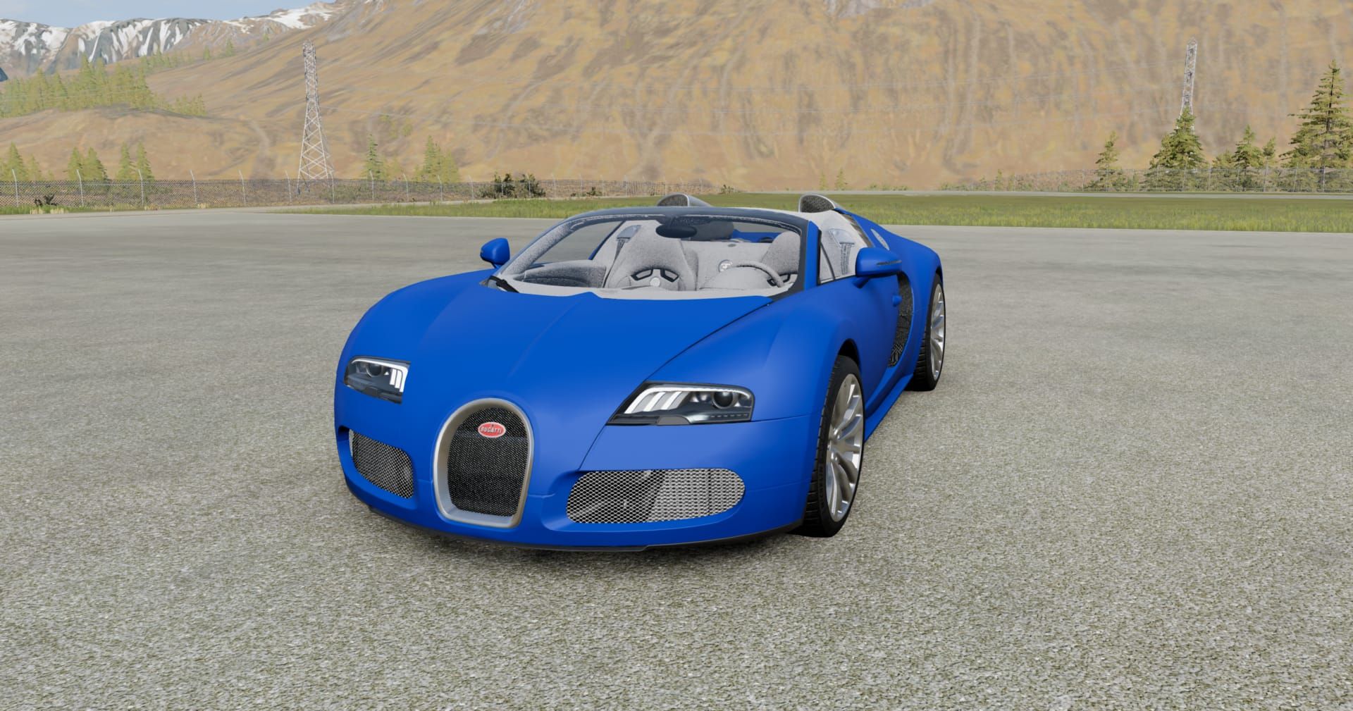 Download Bugatti Veyron Car Mod for BeamNG Drive