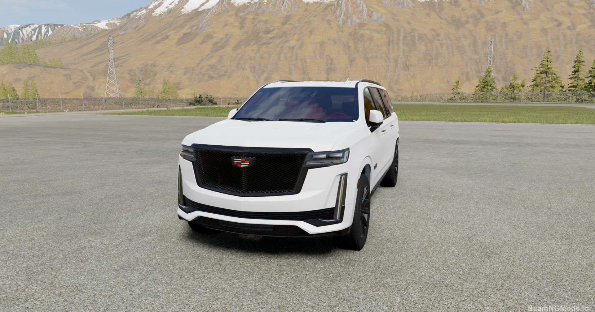 Download Cadillac Escalade ESV Car Mod for BeamNG Drive