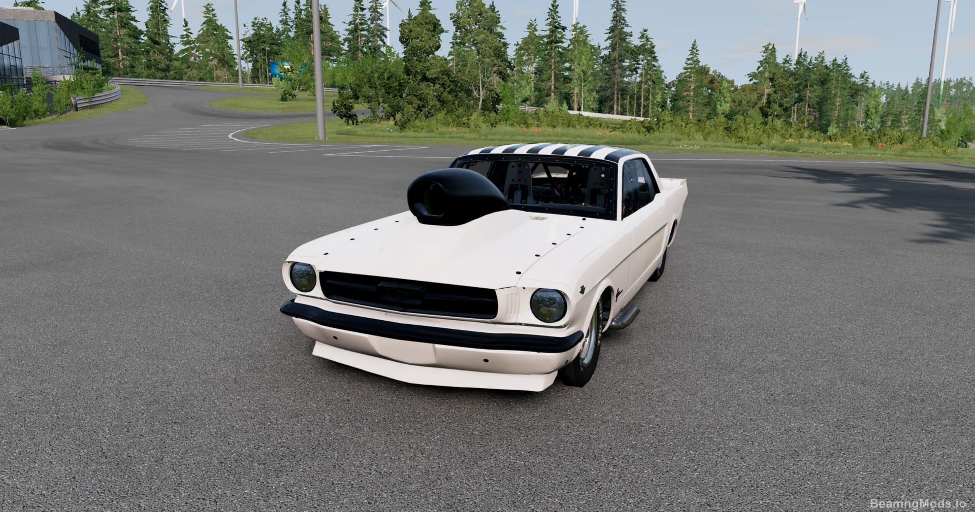 Download Half’s 65 Mustang Car Mod for BeamNG Drive