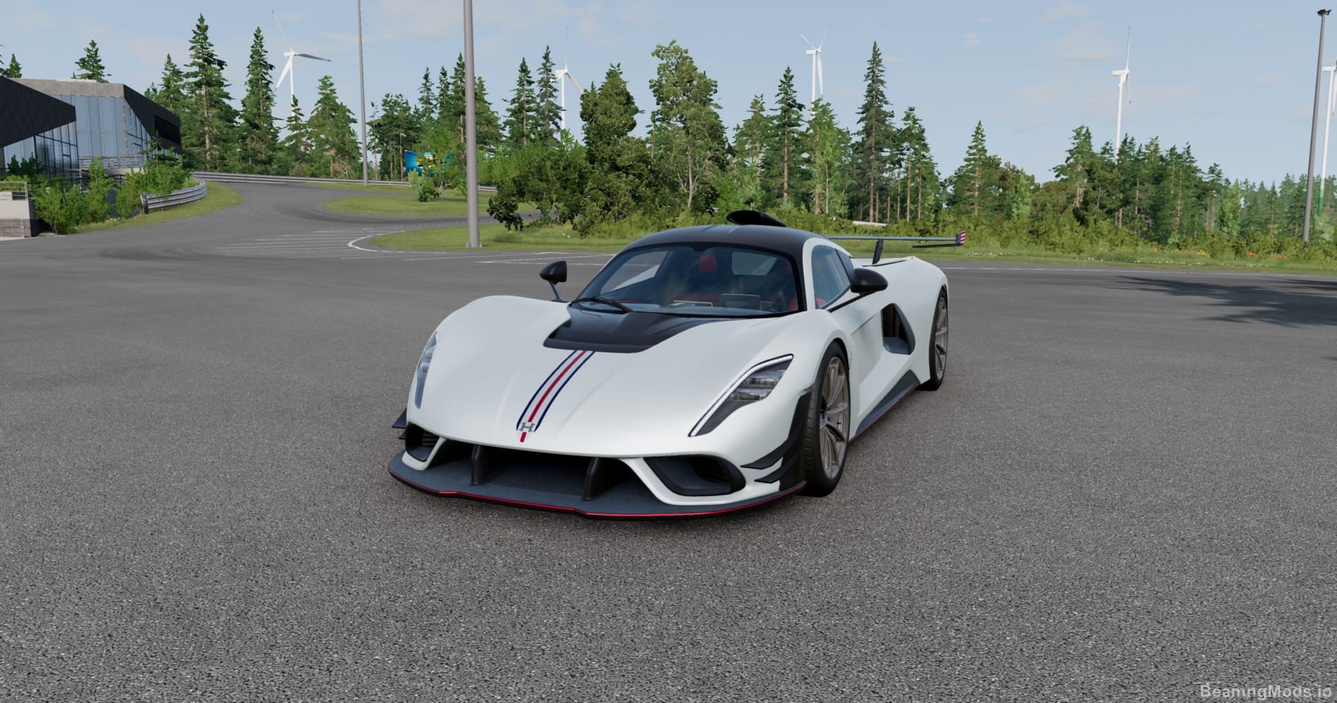 Download Hennessey Venom F5 Car Mod for BeamNG Drive