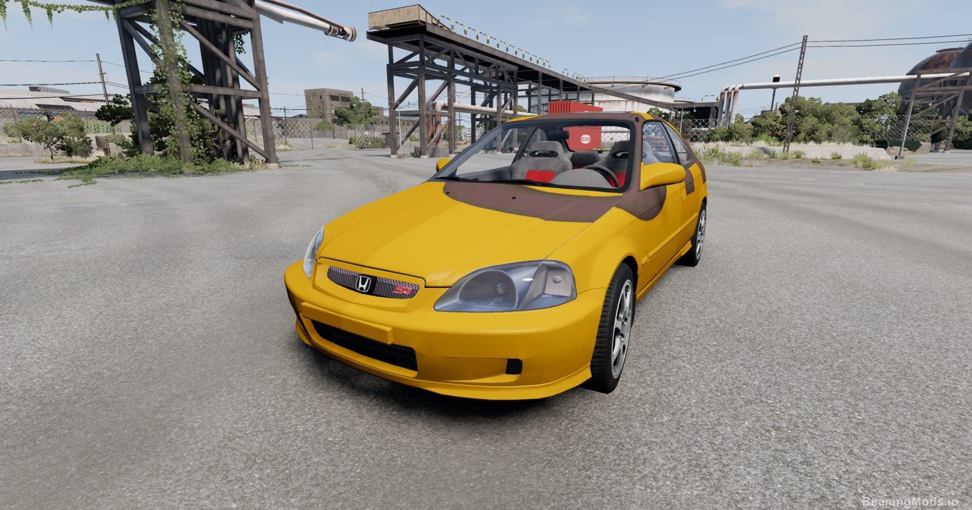 Download Honda Civik Car Mod for BeamNG Drive