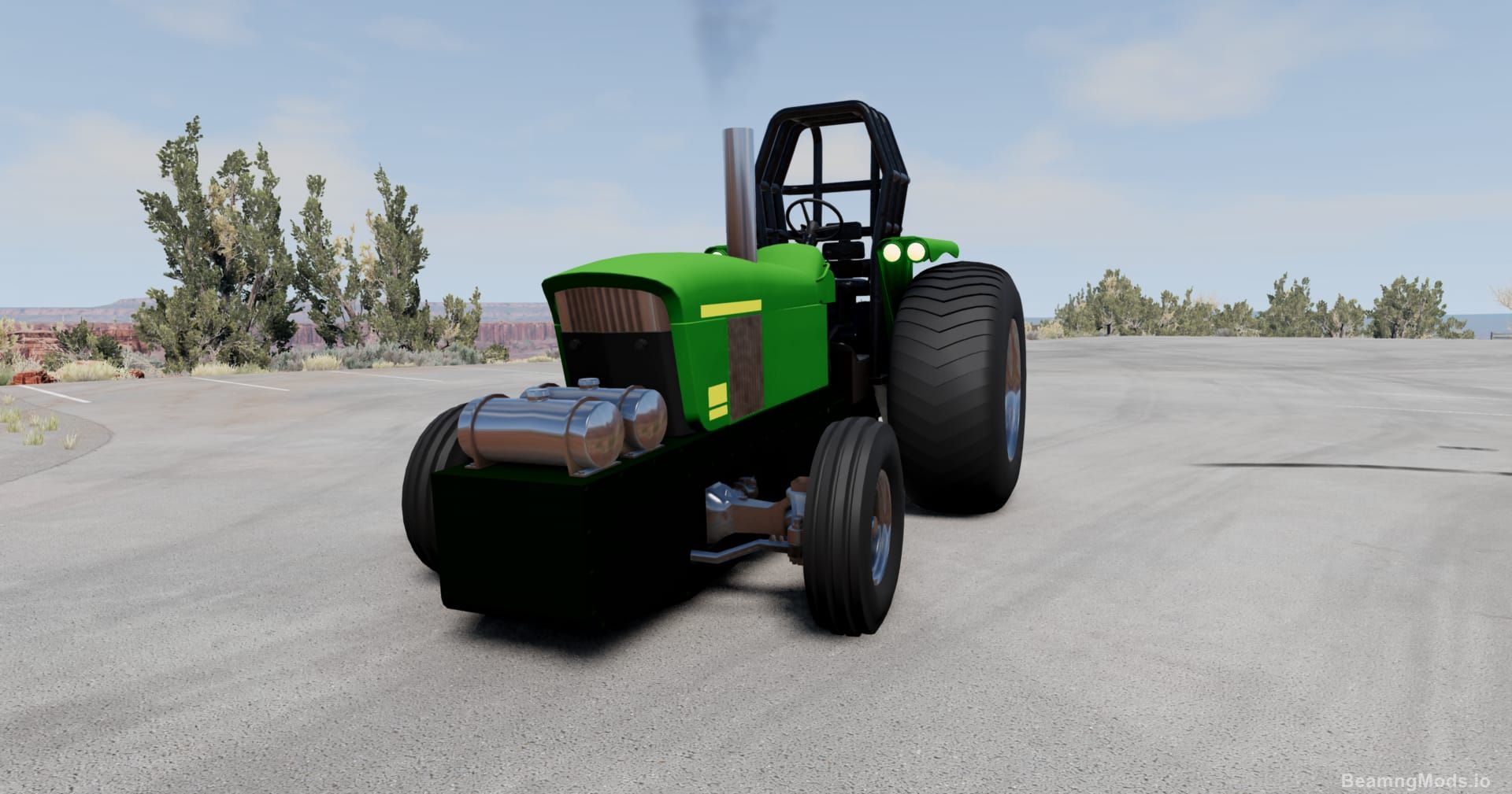 Download Jon Dear Pulling Tractor Mod for BeamNG Drive