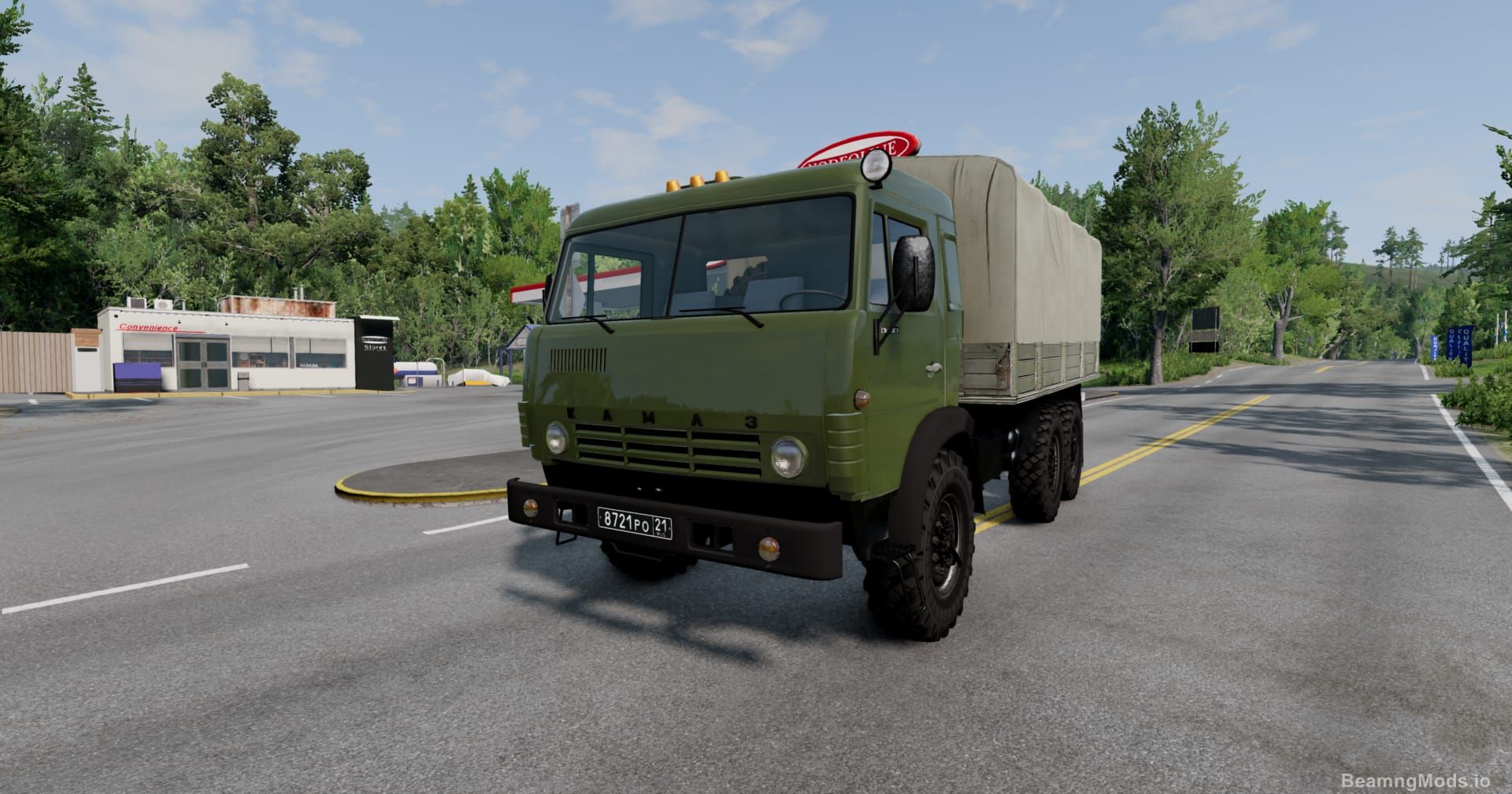 Download KAMAZ 4310/5350 Mod for BeamNG Drive