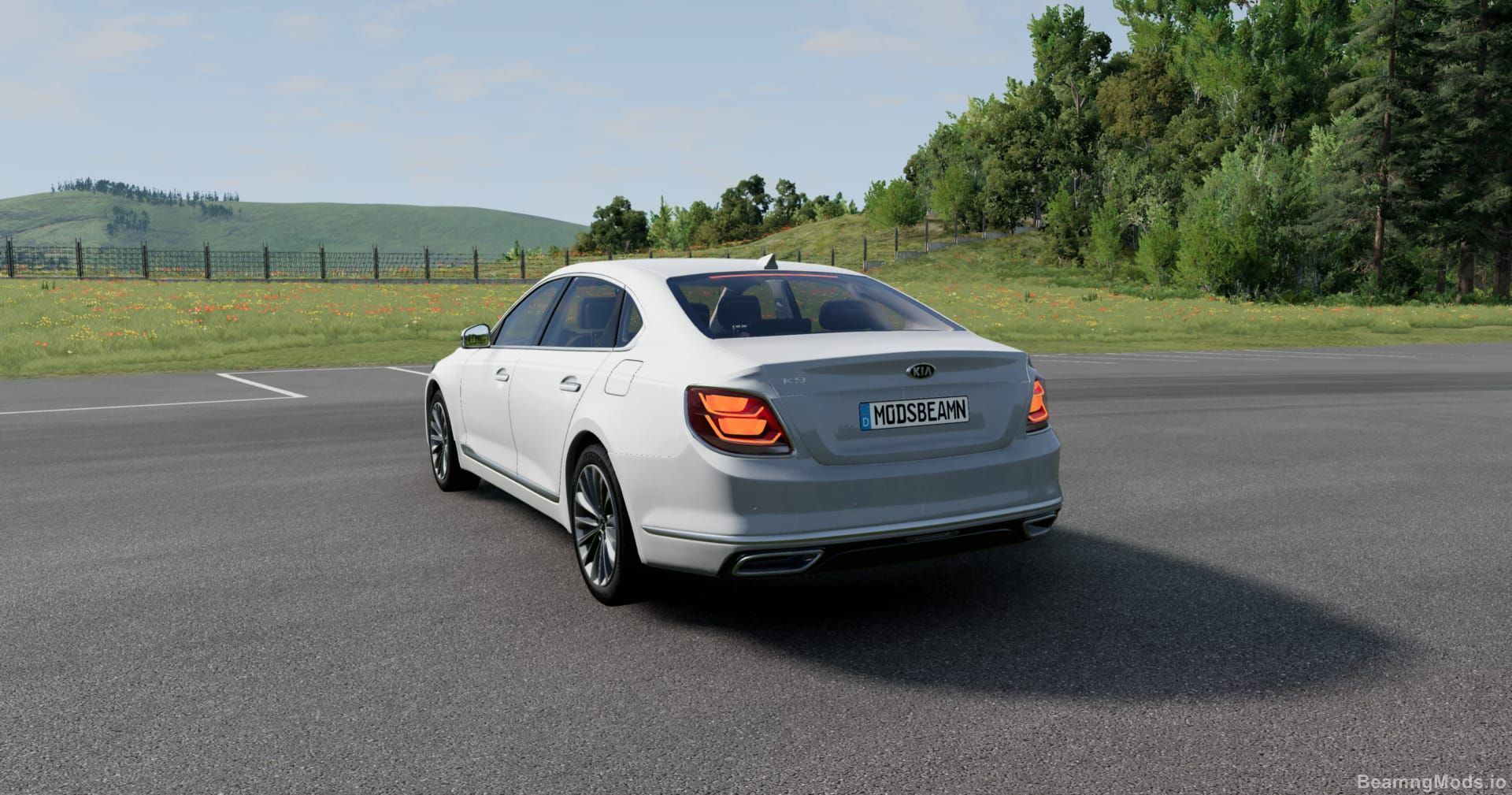 Screenshot of KIA K9 7