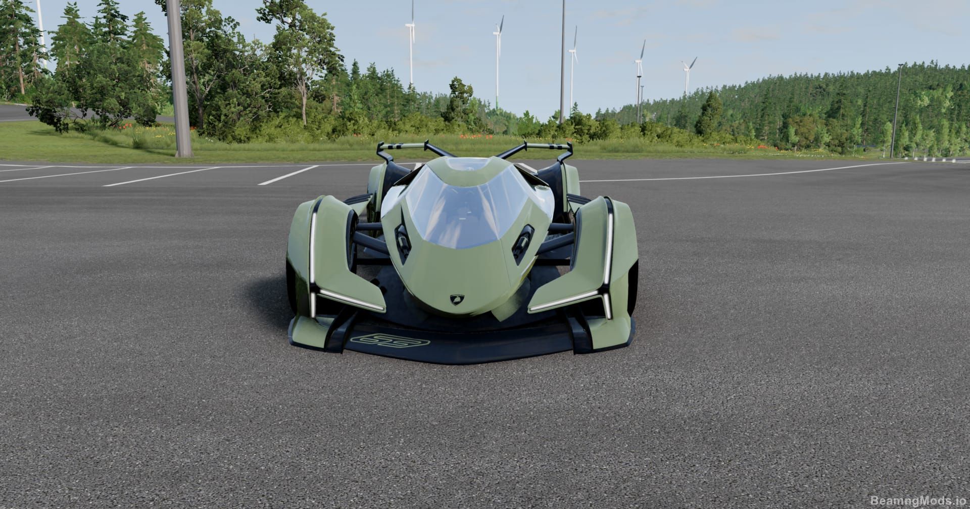 Screenshot of Lamborghini Lambo V12 Vision Gran Turismo 1