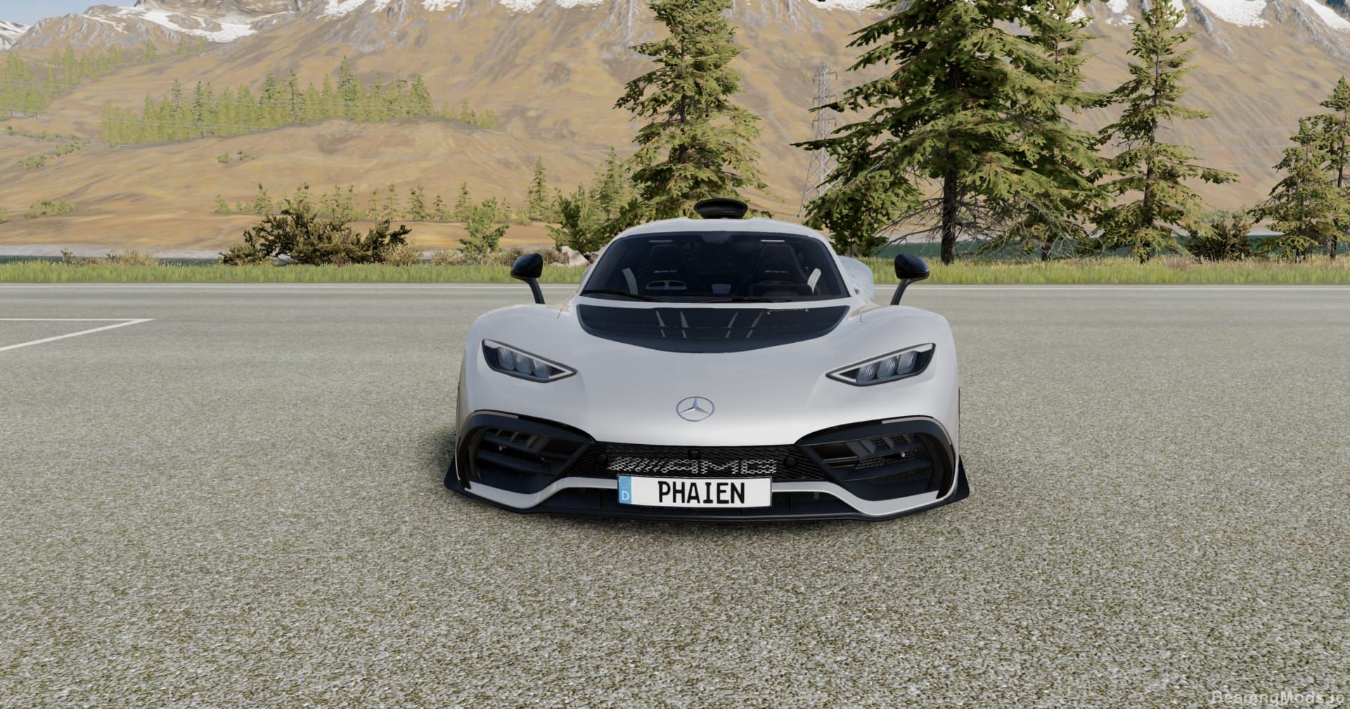 Screenshot of Mercedes Benz AMG Project ONE 1