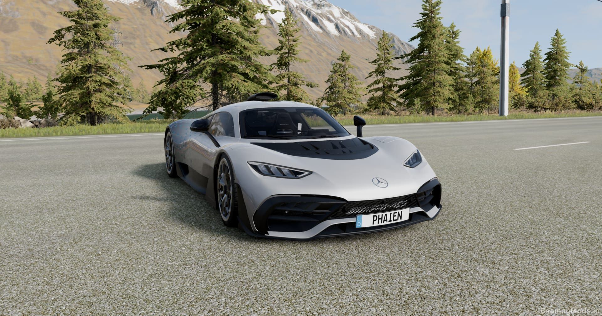 Screenshot of Mercedes Benz AMG Project ONE 2