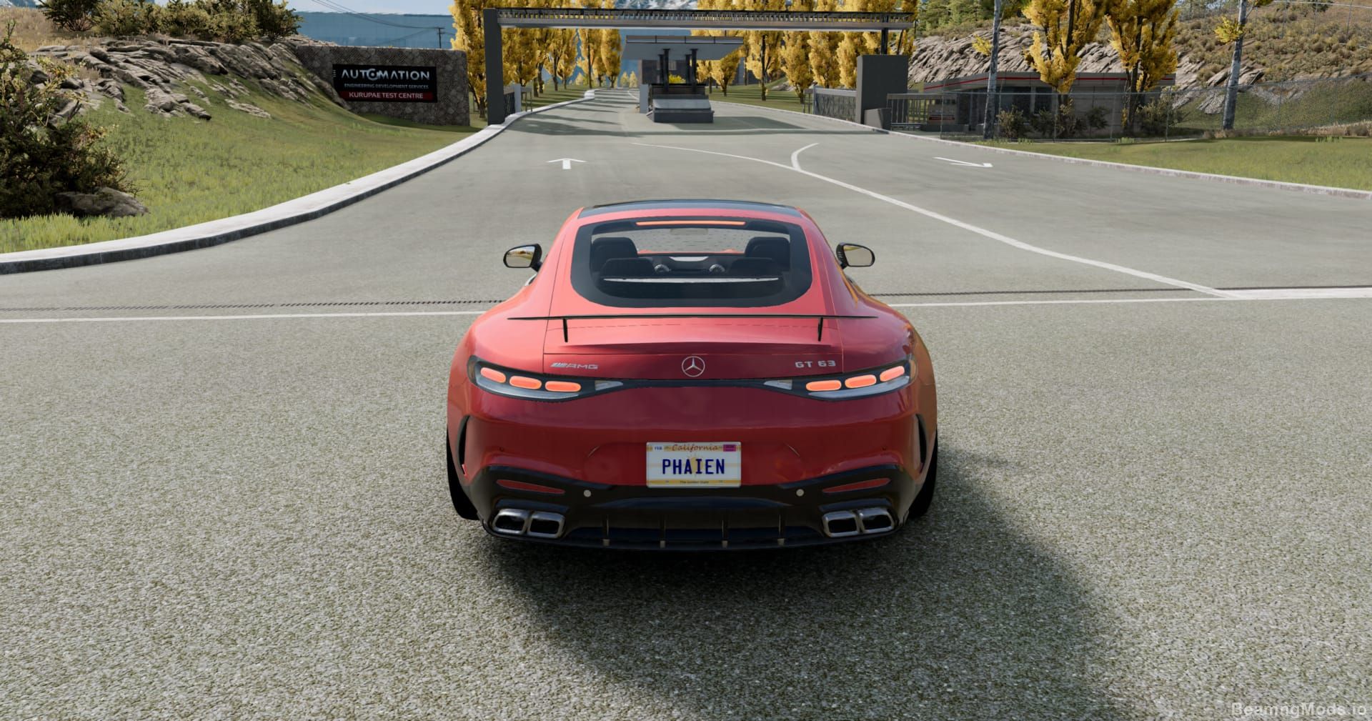 Screenshot of Mercedes Benz GT63 AMG 5