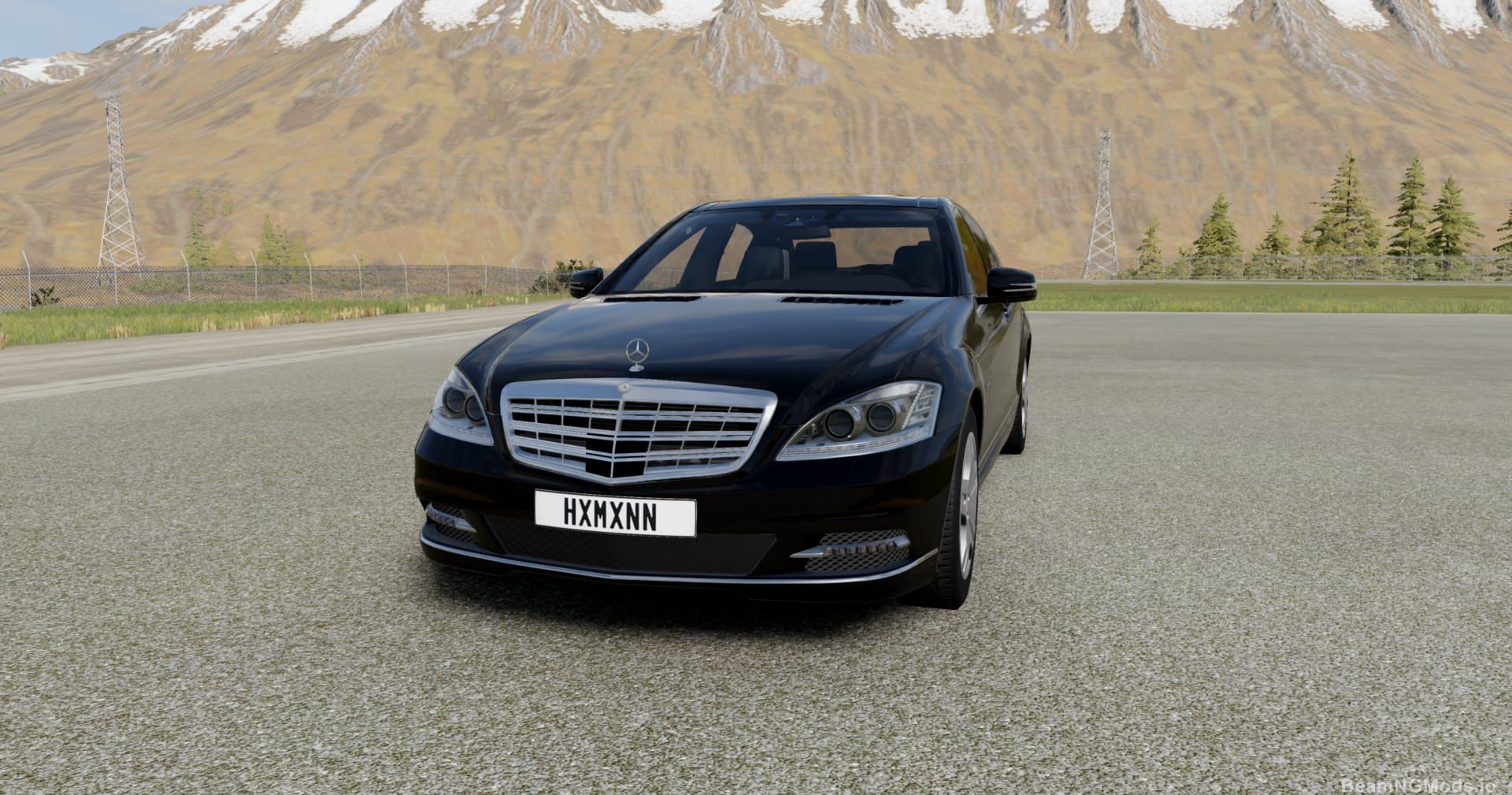 Download Mercedes-Benz S-Class [W221] Car Mod for BeamNG Drive