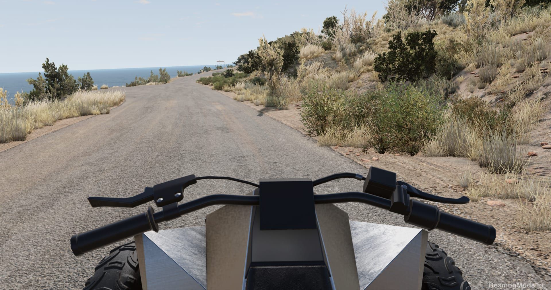 Screenshot of Telsa CyberQuad 9