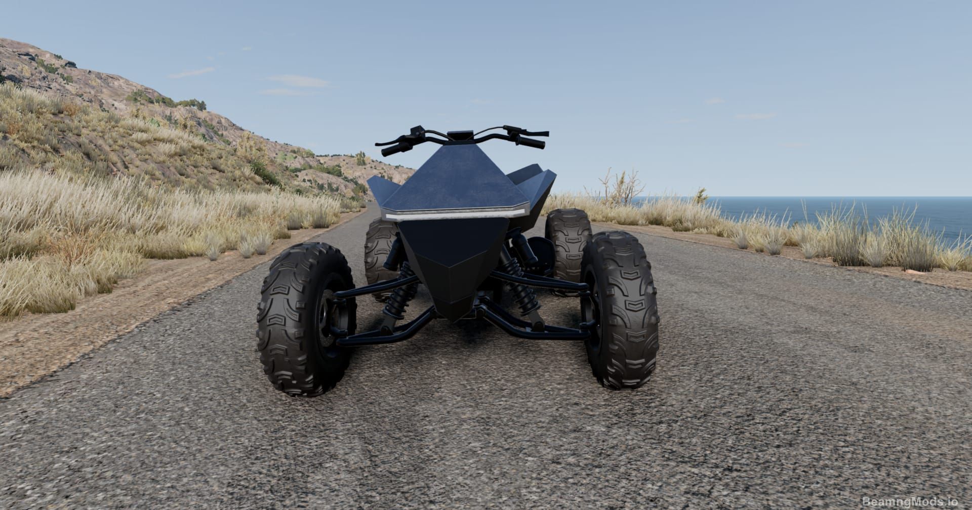 Screenshot of Telsa CyberQuad 1