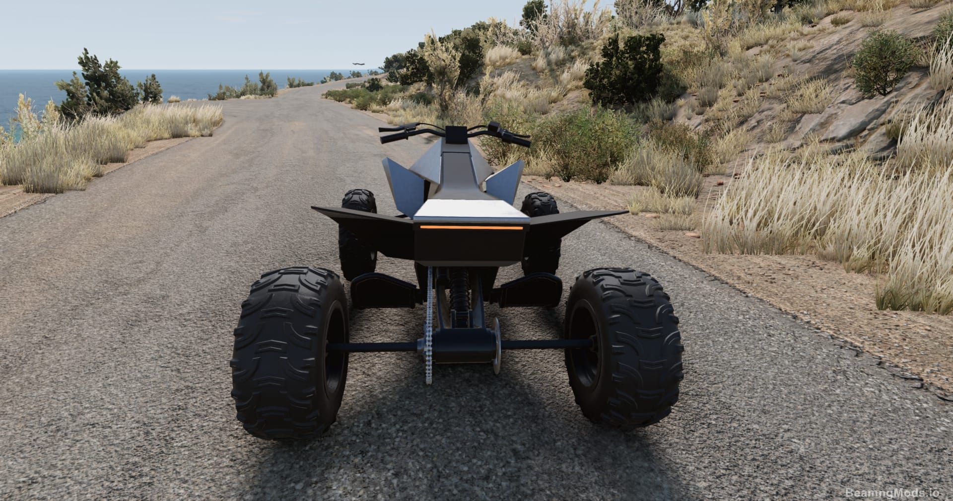 Screenshot of Telsa CyberQuad 5