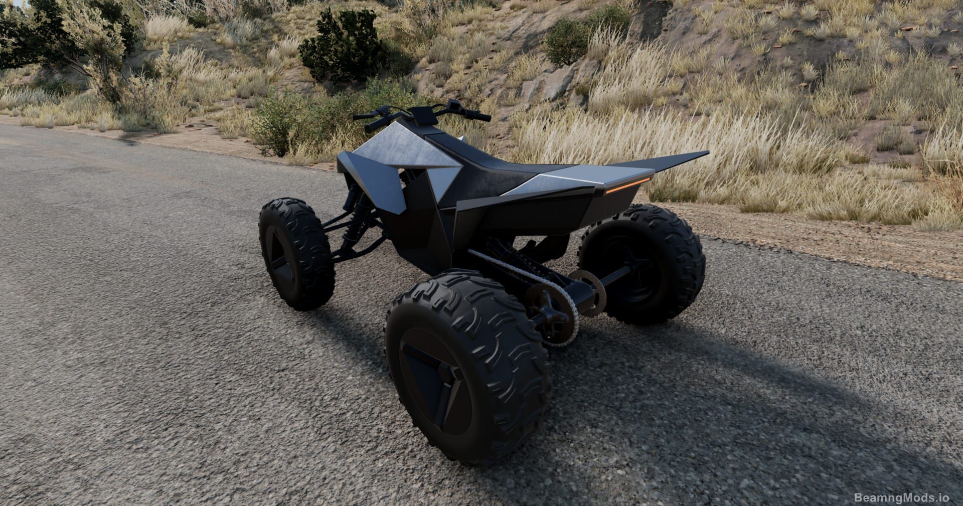 Screenshot of Telsa CyberQuad 6