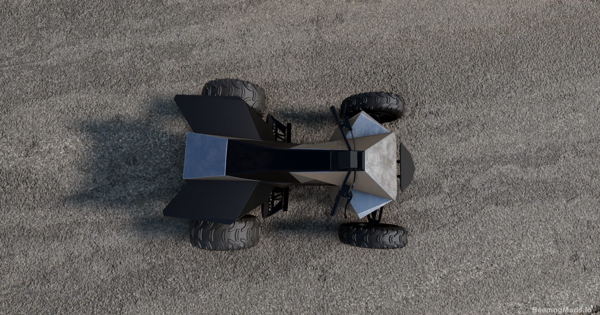 Screenshot of Telsa CyberQuad 8