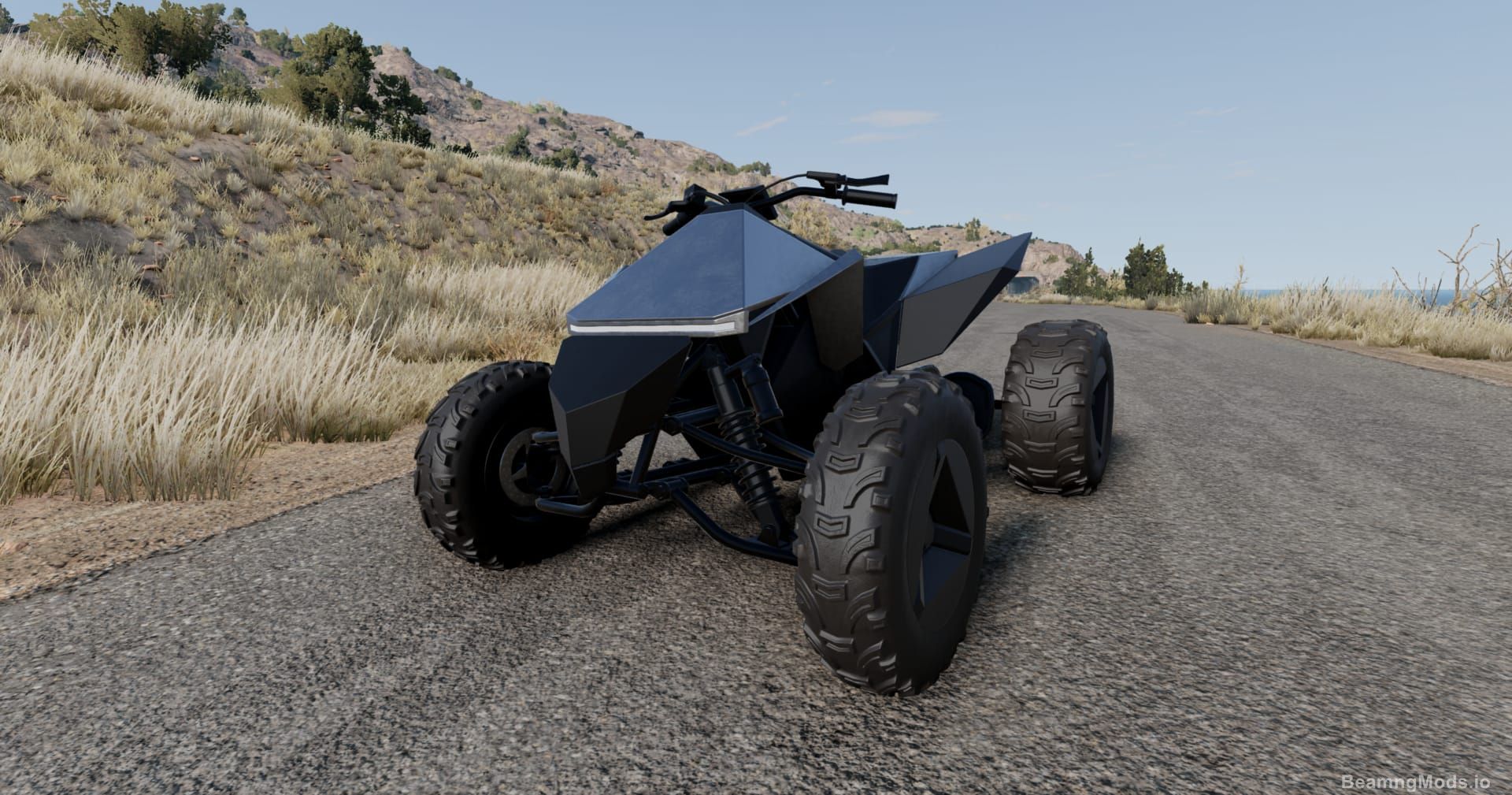 Download Telsa CyberQuad Mod for BeamNG Drive