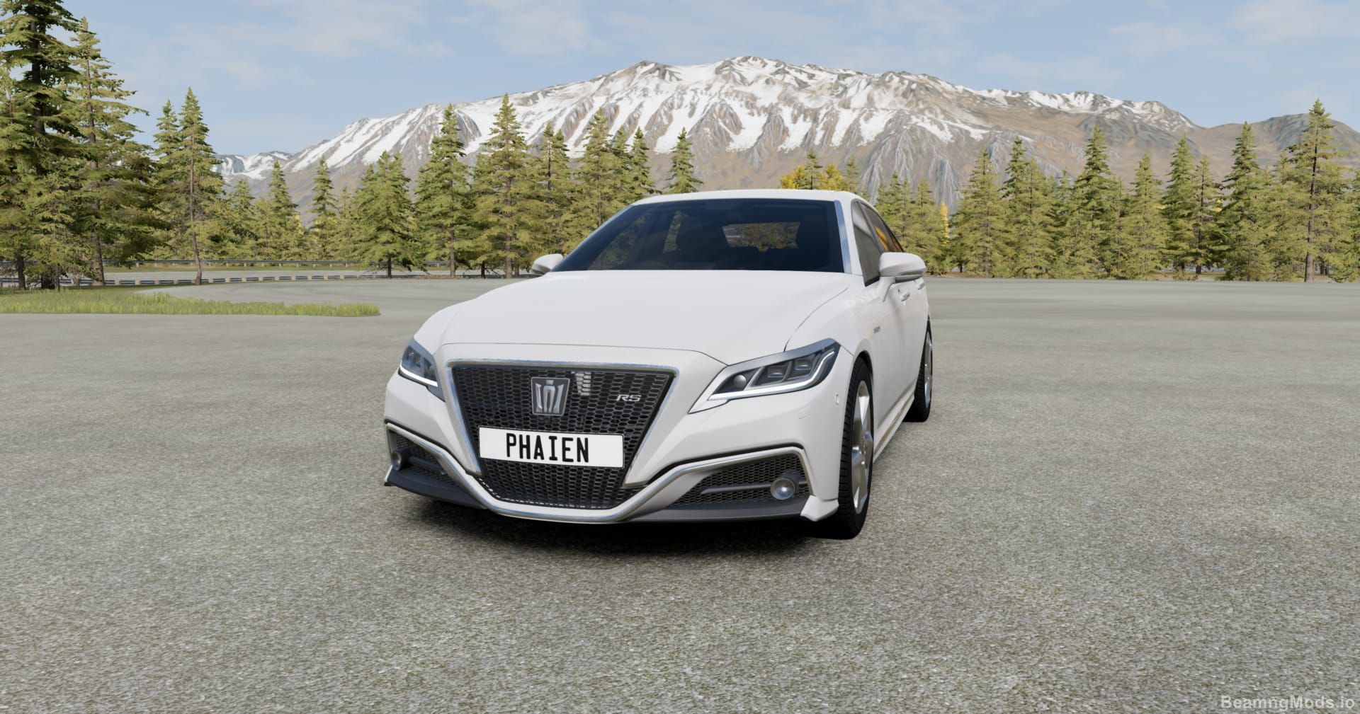 Download Toyota Crown Car Mod for BeamNG Drive