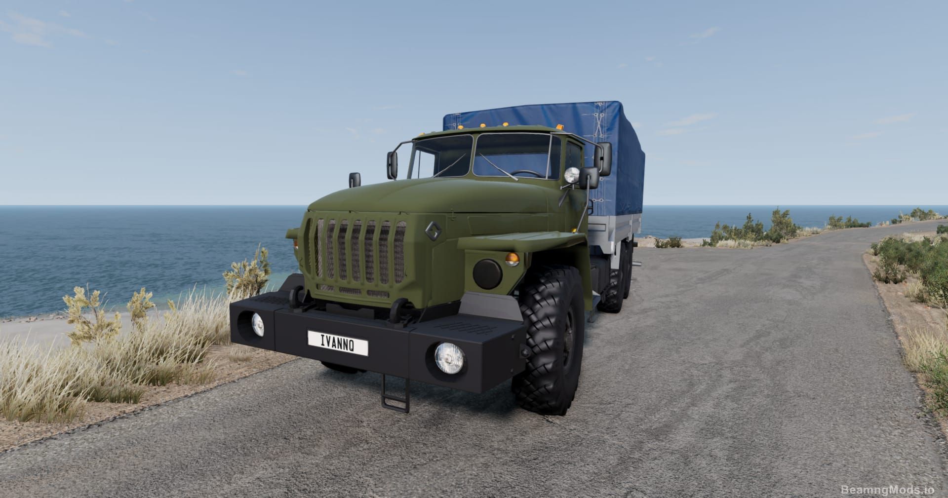 Download Ural 432010 Truck Mod for BeamNG Drive