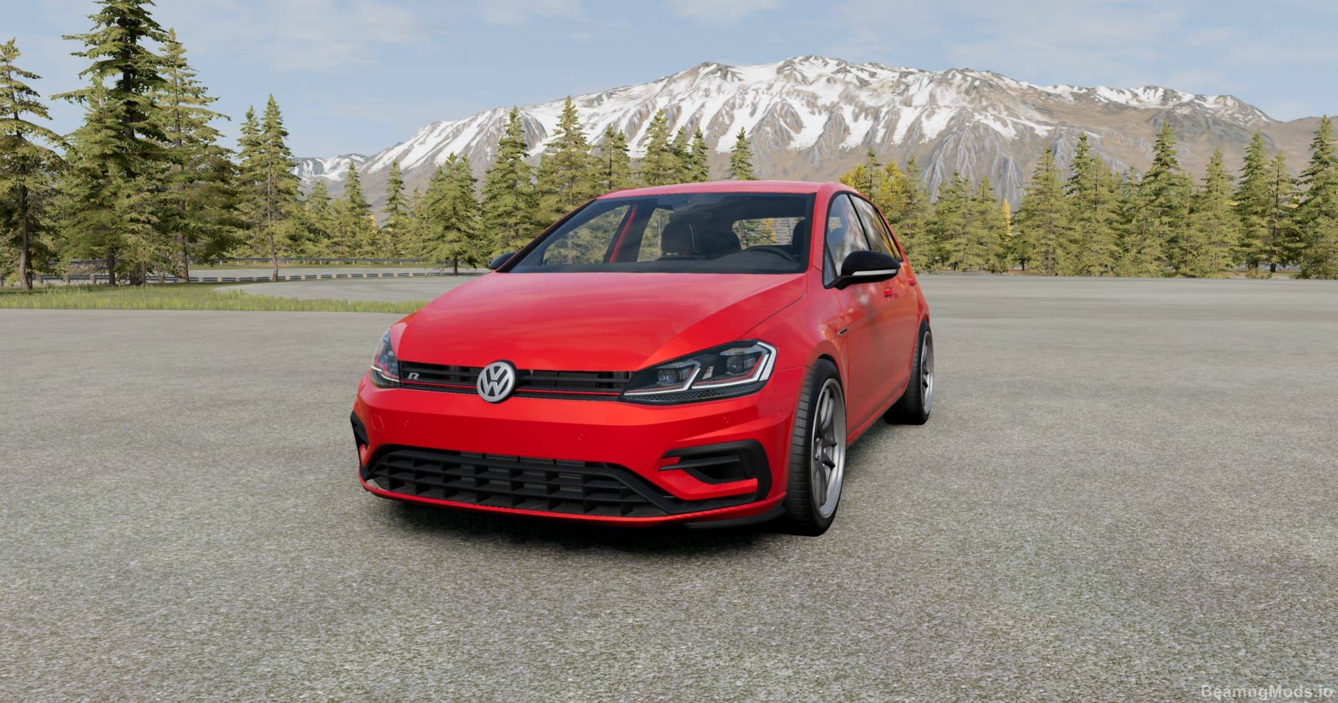 Download Volkswagen Golf (MK7.5) Car Mod for BeamNG Drive