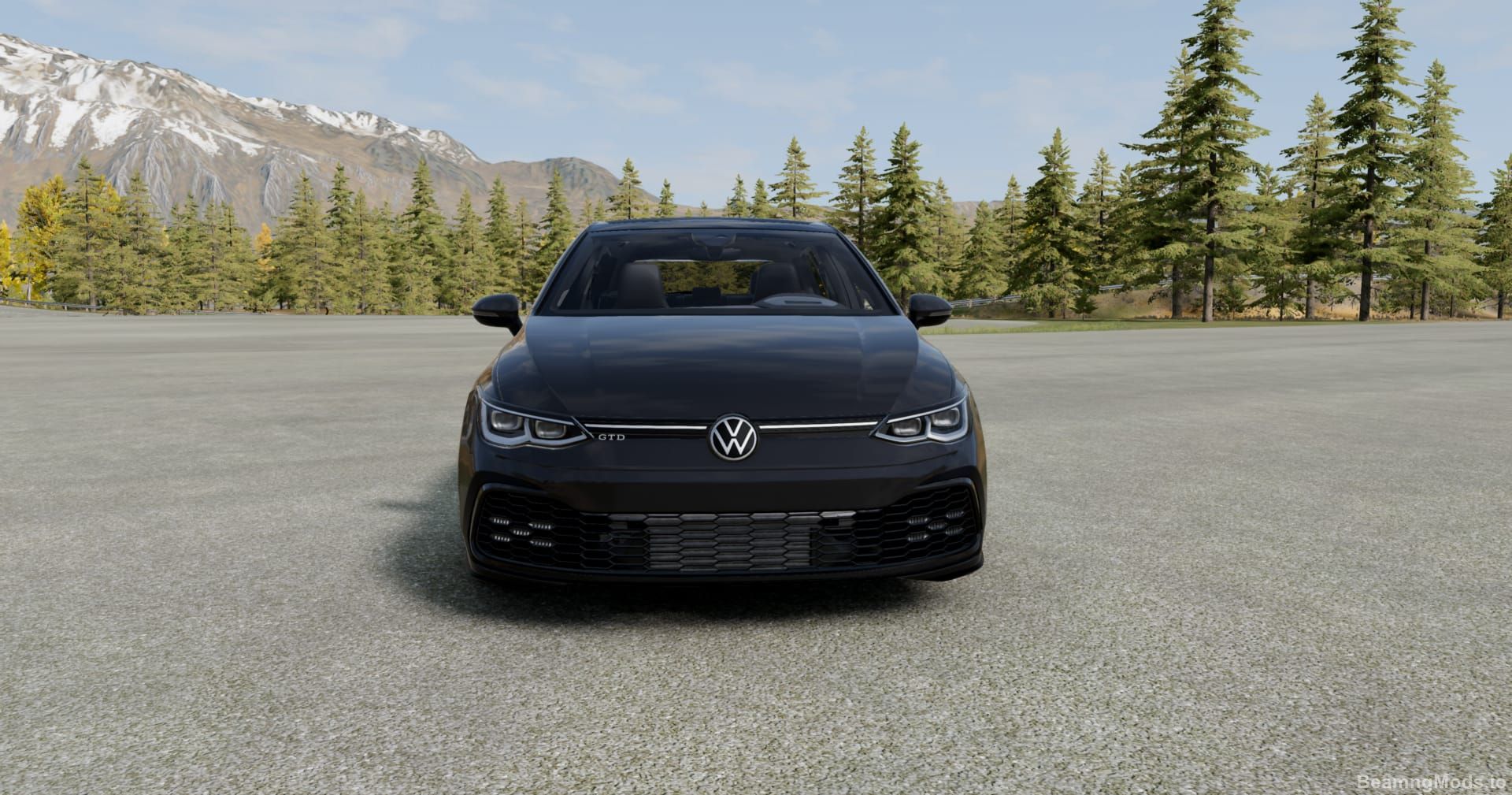 Screenshot of Volkswagen Golf MK8 2