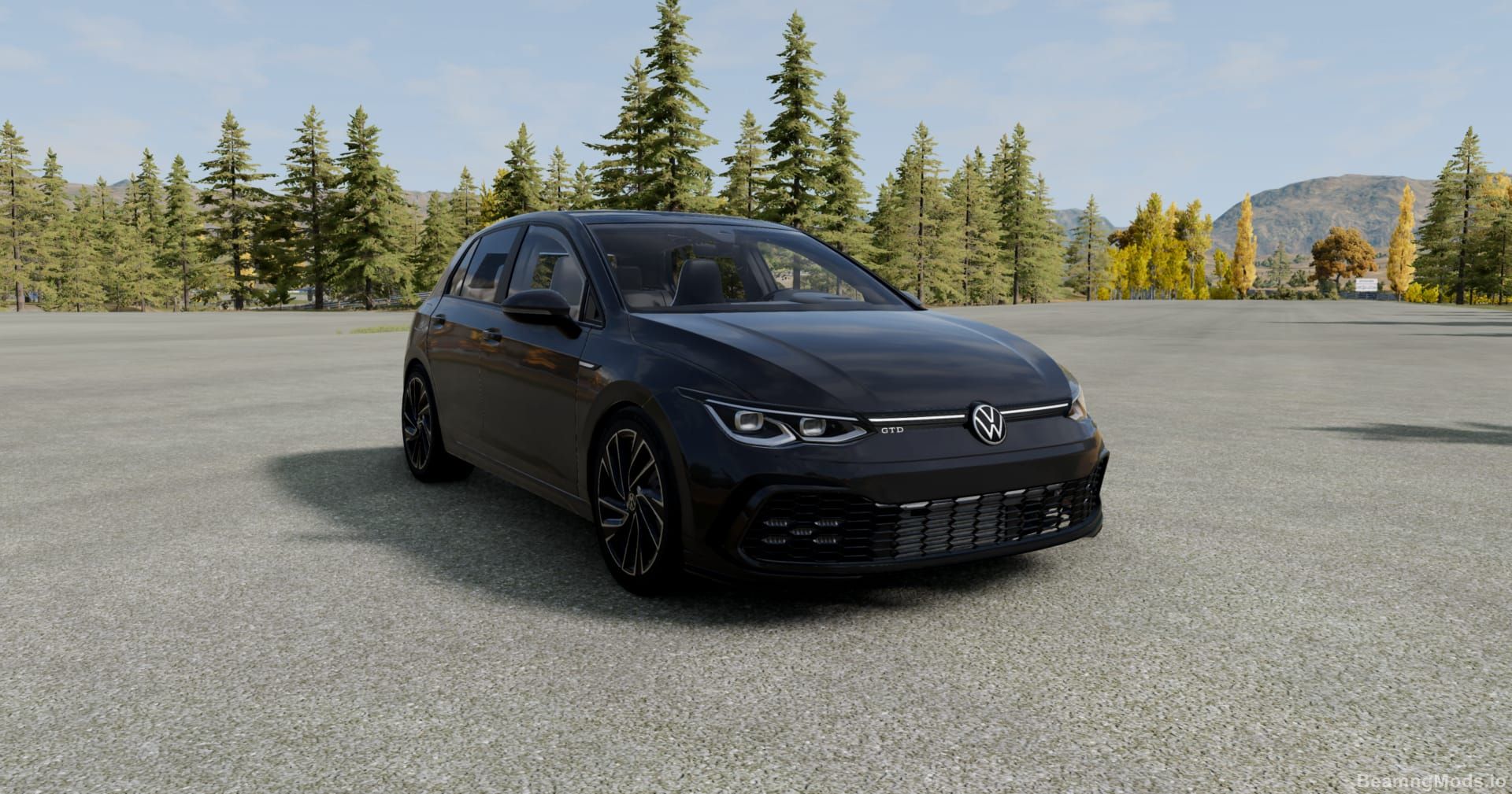 Screenshot of Volkswagen Golf MK8 3