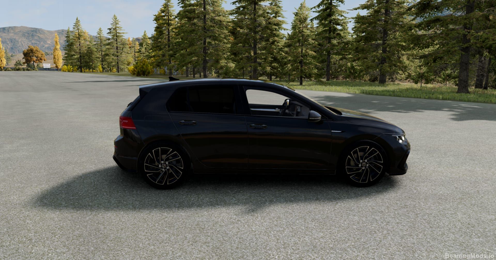 Screenshot of Volkswagen Golf MK8 4