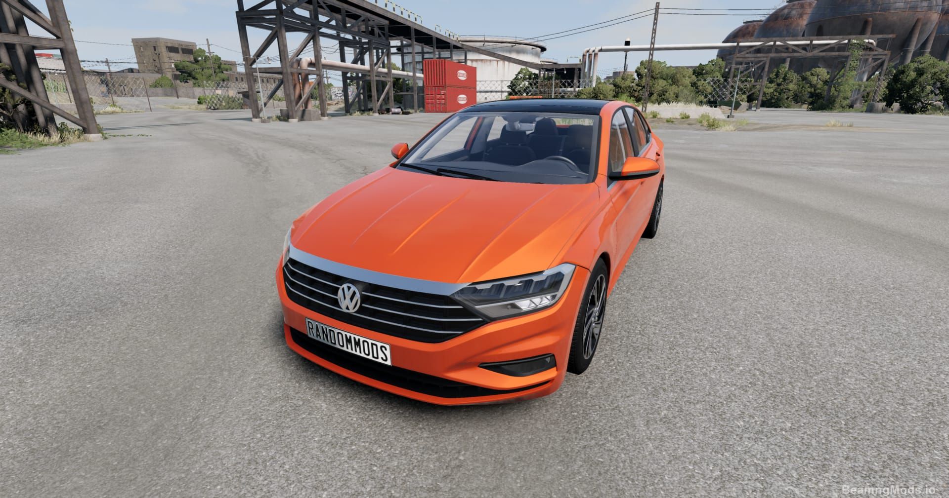 Download Volkswagen Jetta A7 Car Mod for BeamNG Drive