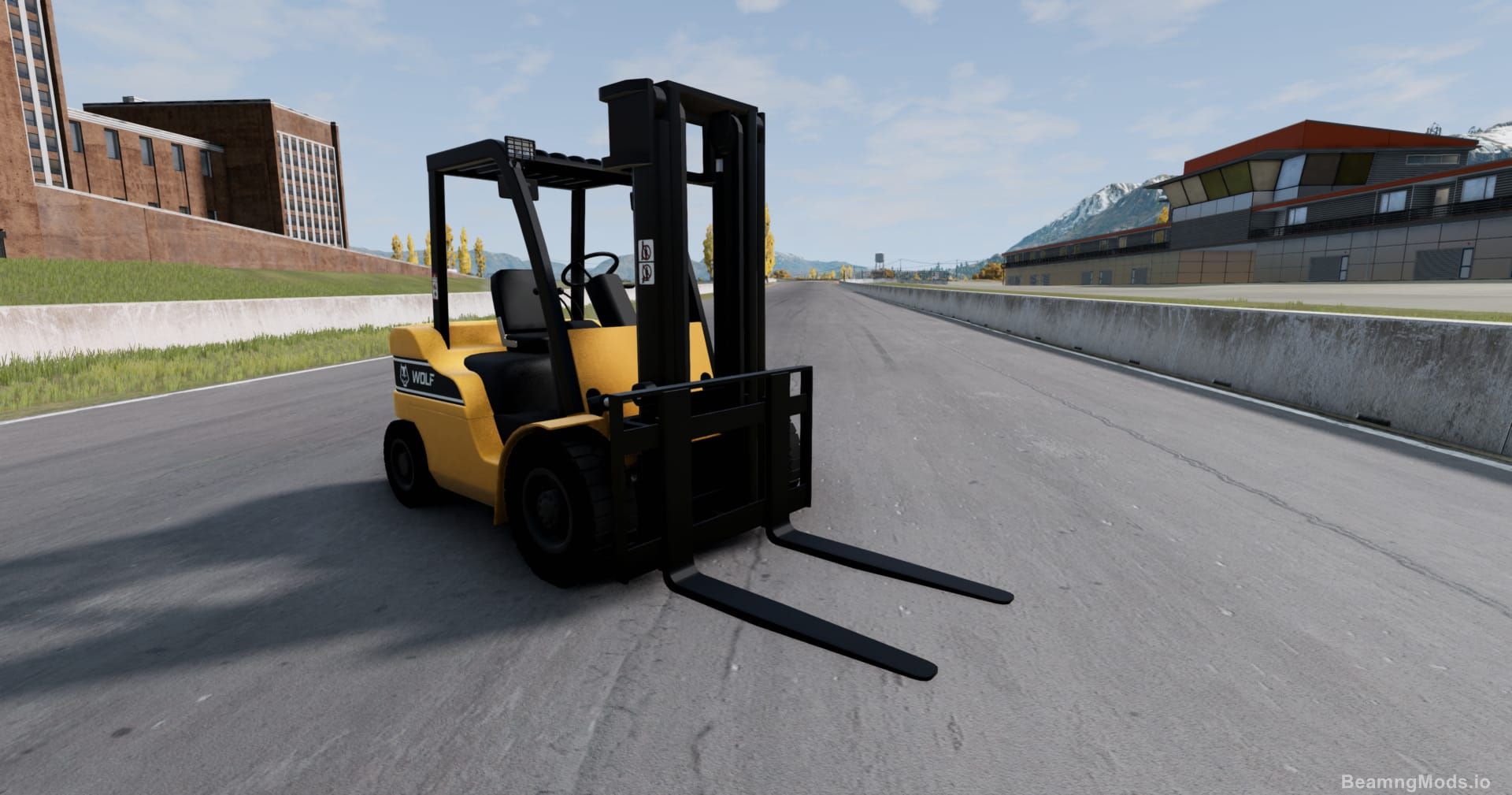 Screenshot of Wolf Heavy Industries Medium Forklift 2