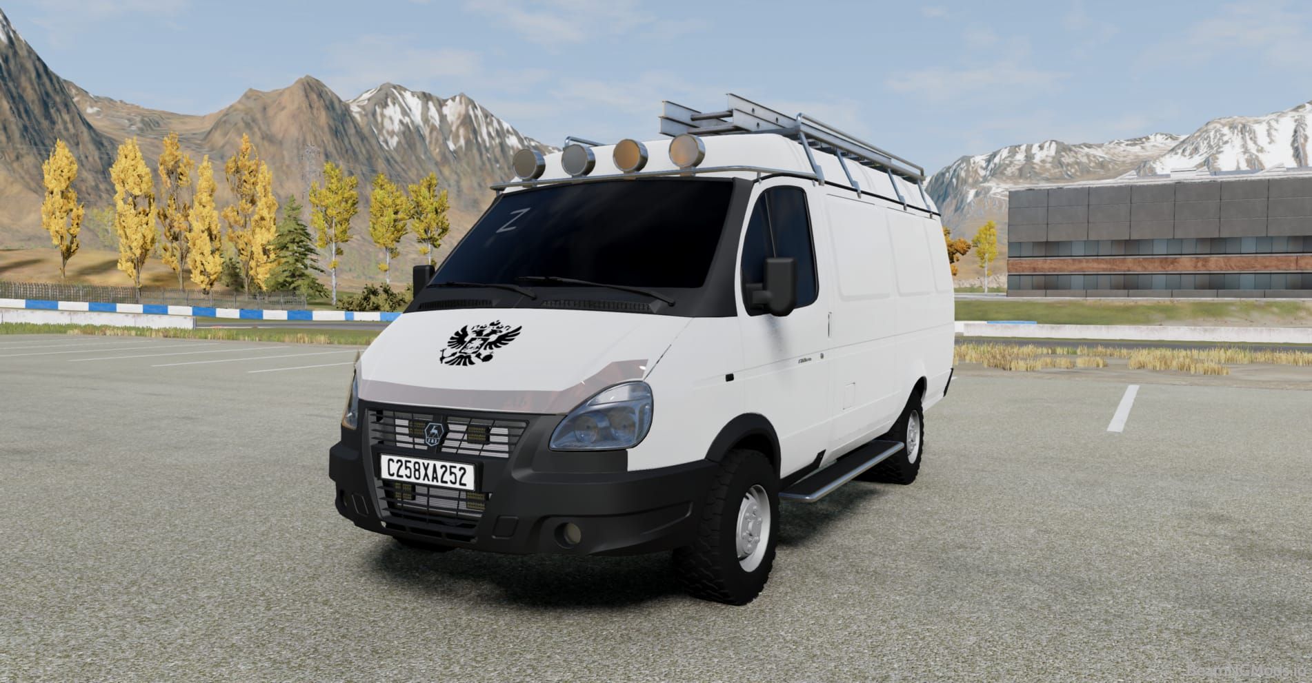 Download Gazelle 3302 & 2705 Bus Mod for BeamNG Drive Game