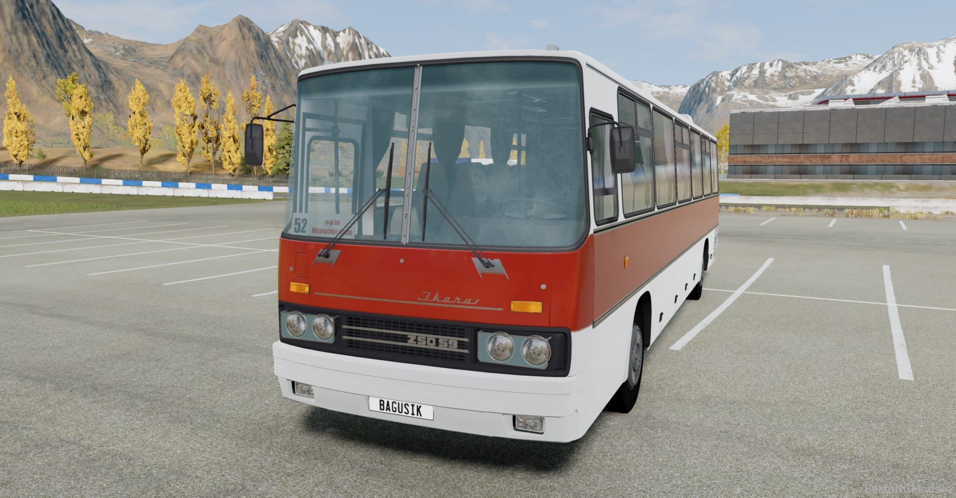 Download Ikarus 250.59 Bus Mod for BeamNG Drive Game