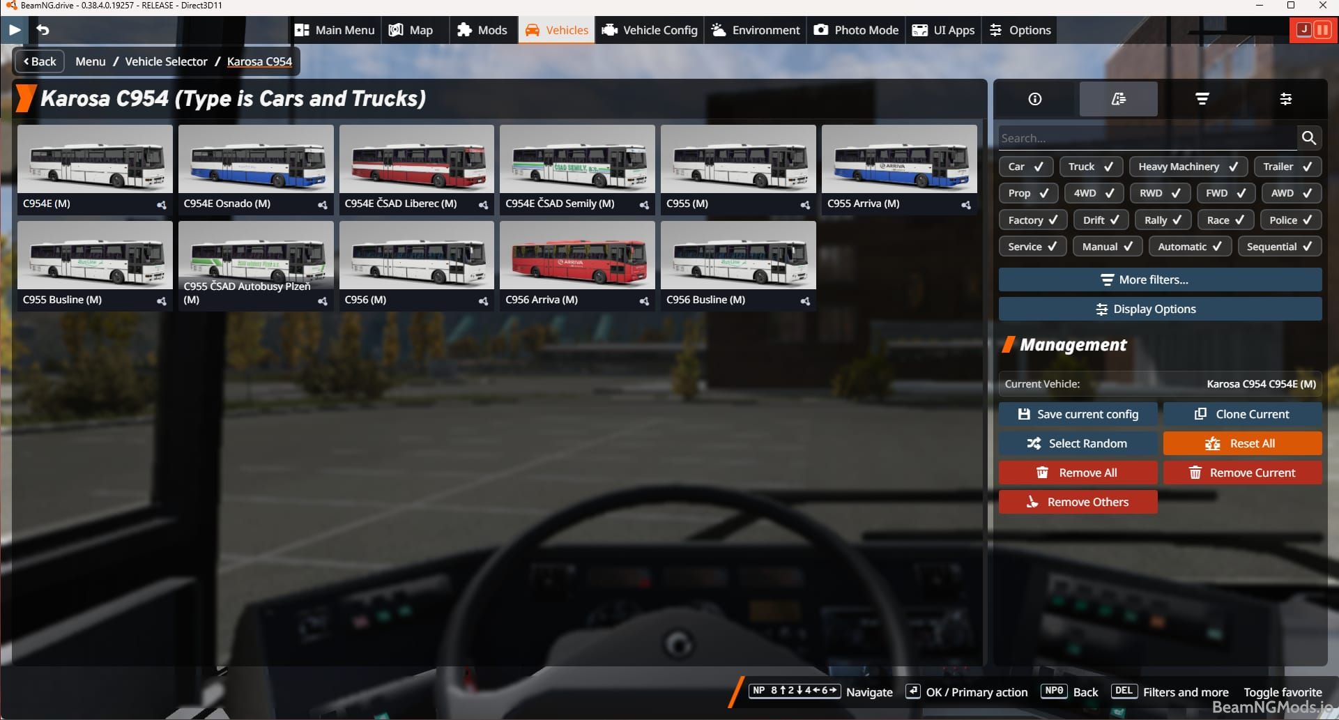 Screenshot of Karosa C954 1