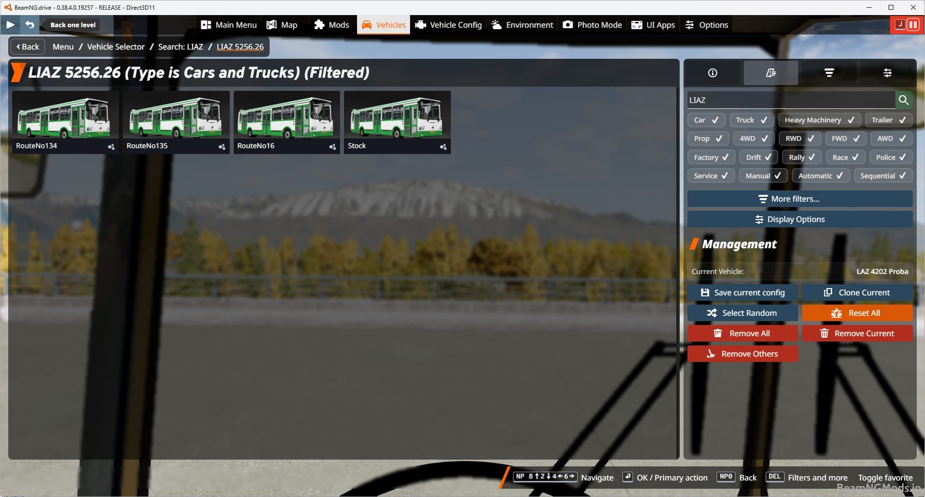 Screenshot of LIAZ 5256.26 1