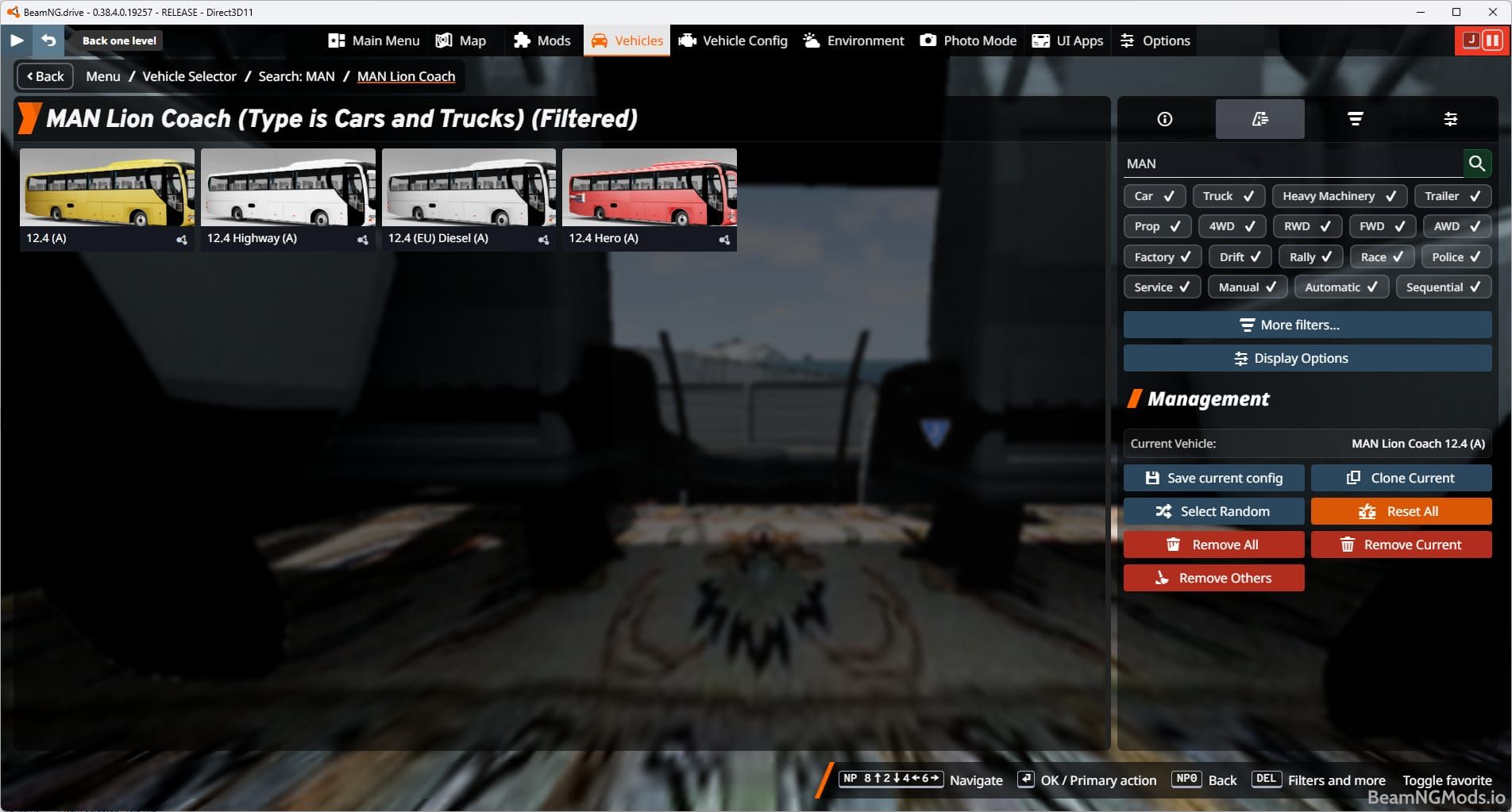 Screenshot of MAN Lion Coach 1