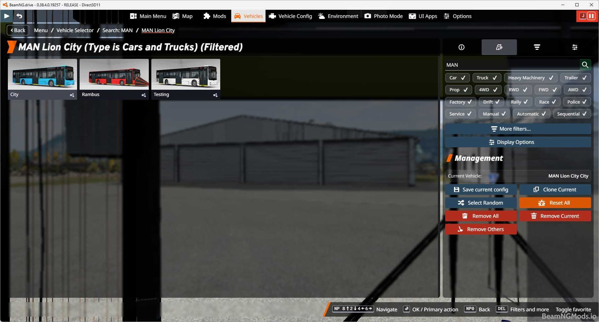 Screenshot of MAN Lion City 1