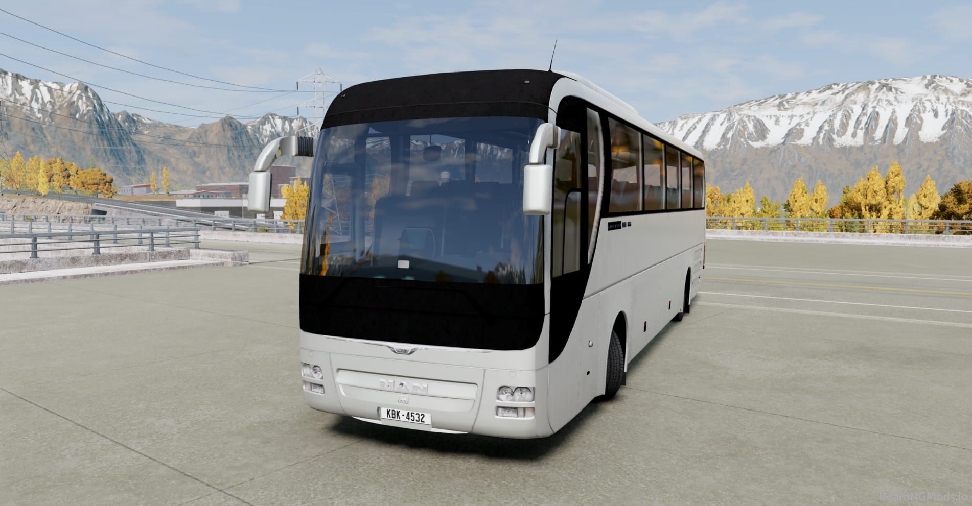 Download MAN Lion’s Coach Bus Mod for BeamNG Drive Game