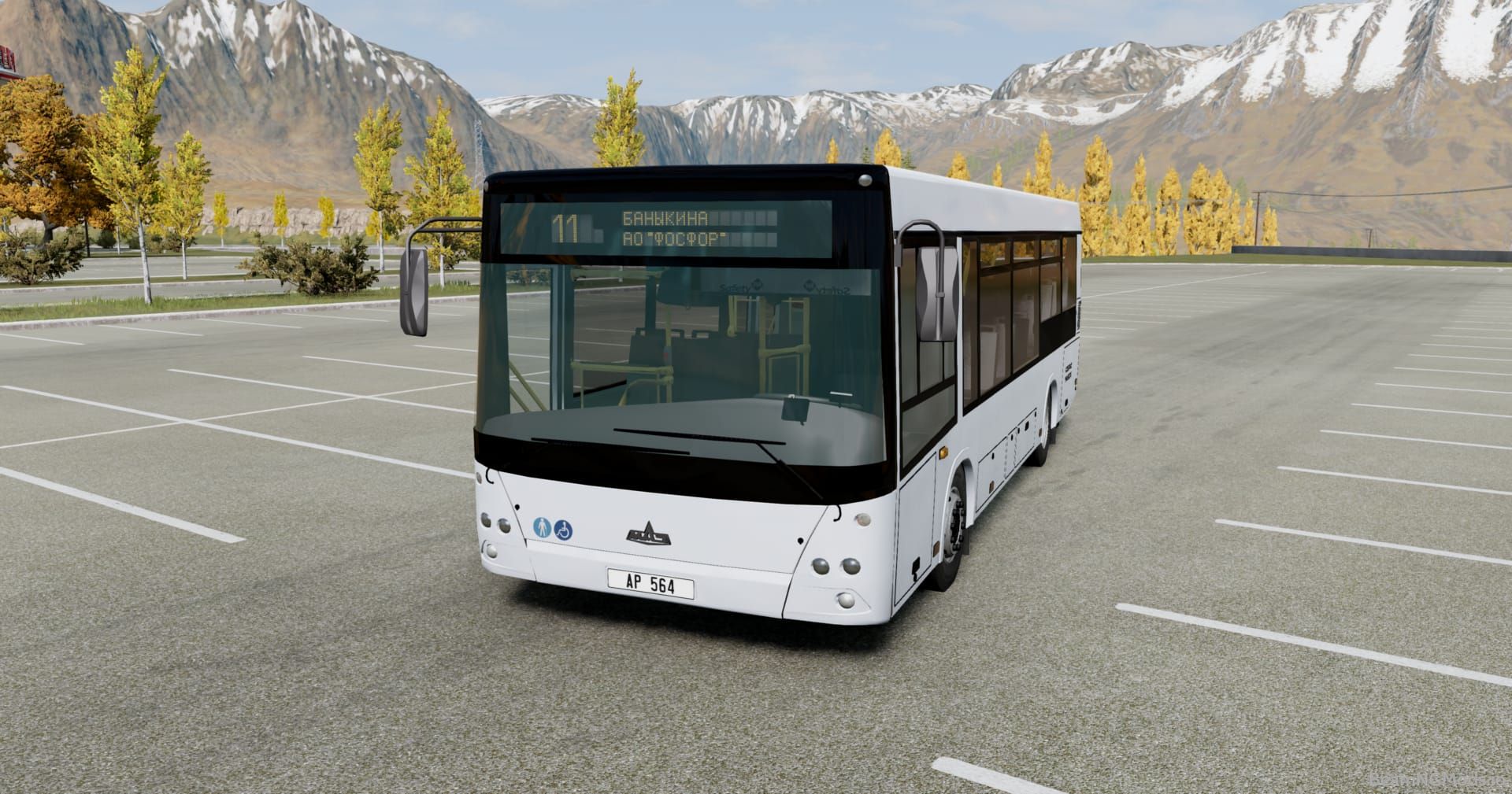 Download MAZ 206.226 Car Mod for BeamNG Drive