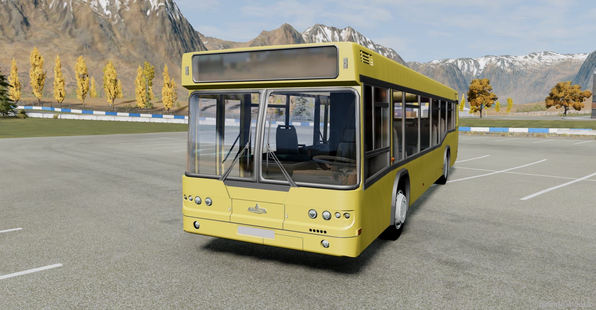 Download MAZ SMC City Bus Mod for BeamNG Drive Game