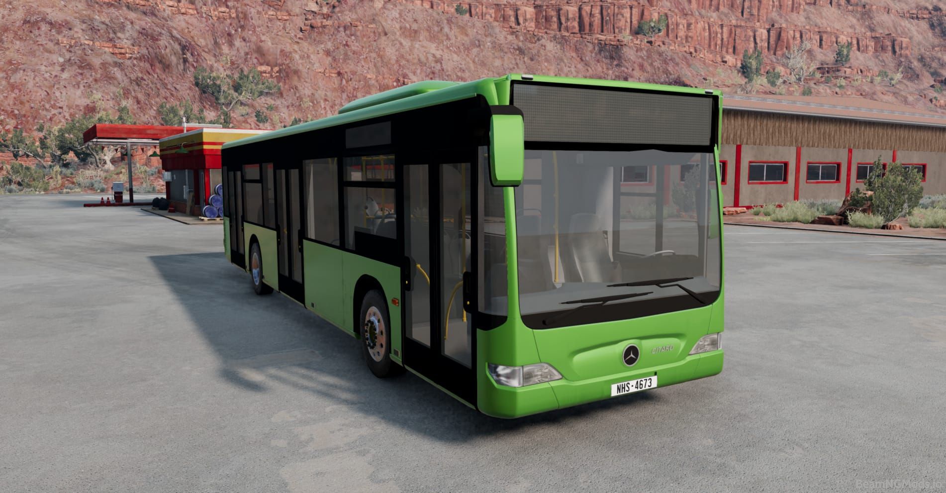 Screenshot of Mercedes-Benz Citaro 2