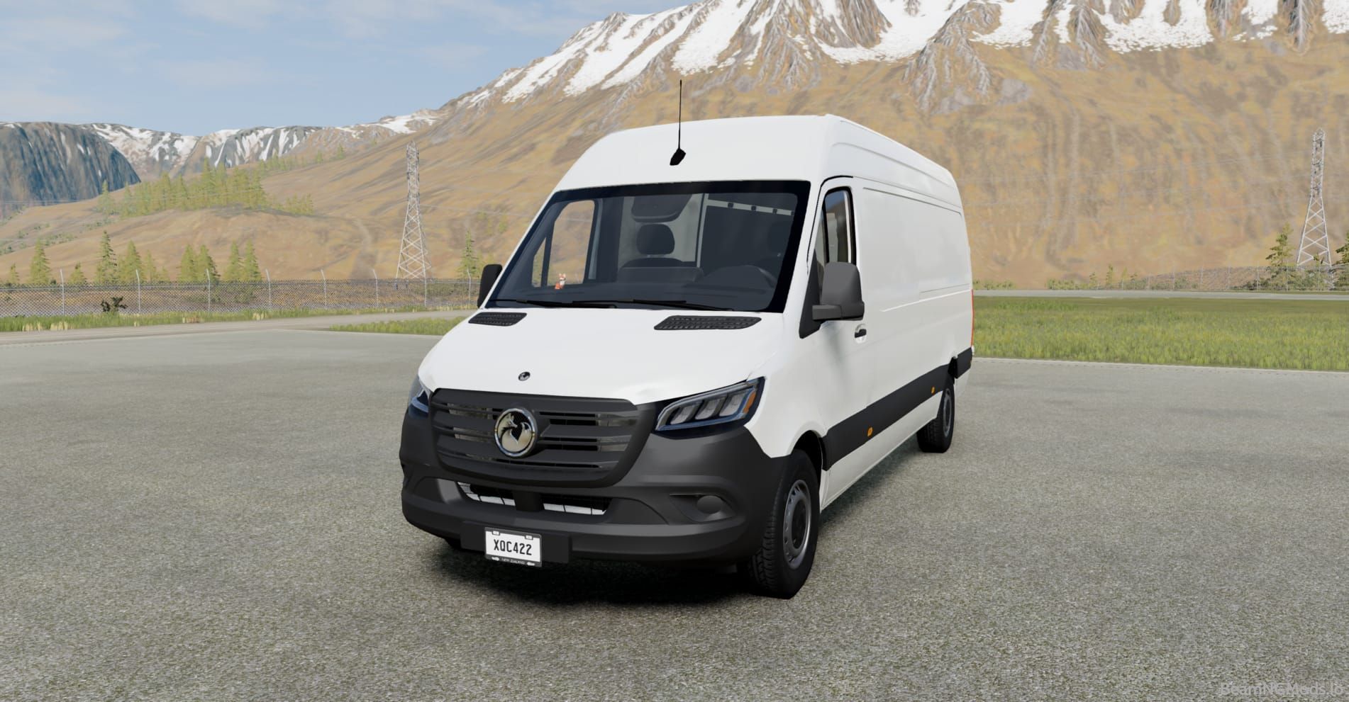 Download Mercedes-Benz Sprinter 2020 Bus Mod  for BeamNG Drive Game
