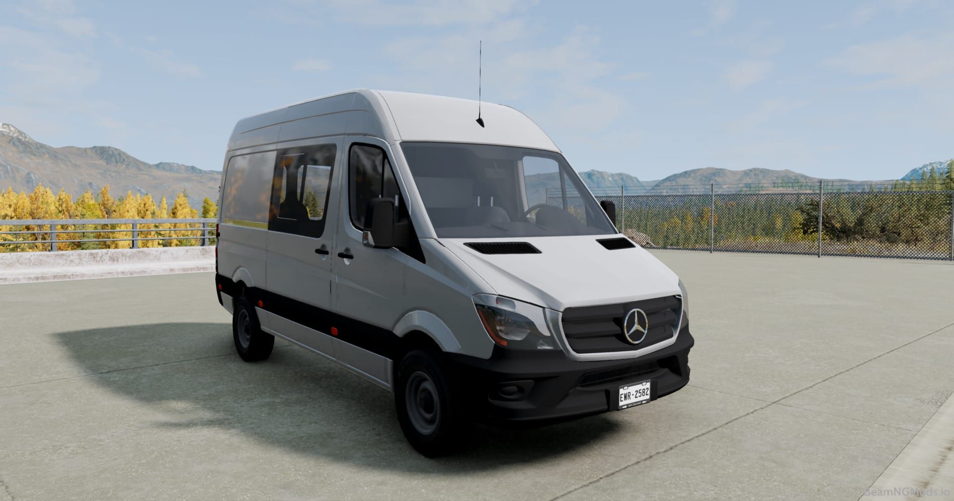 Screenshot of Mercedes-Benz Sprinter 3