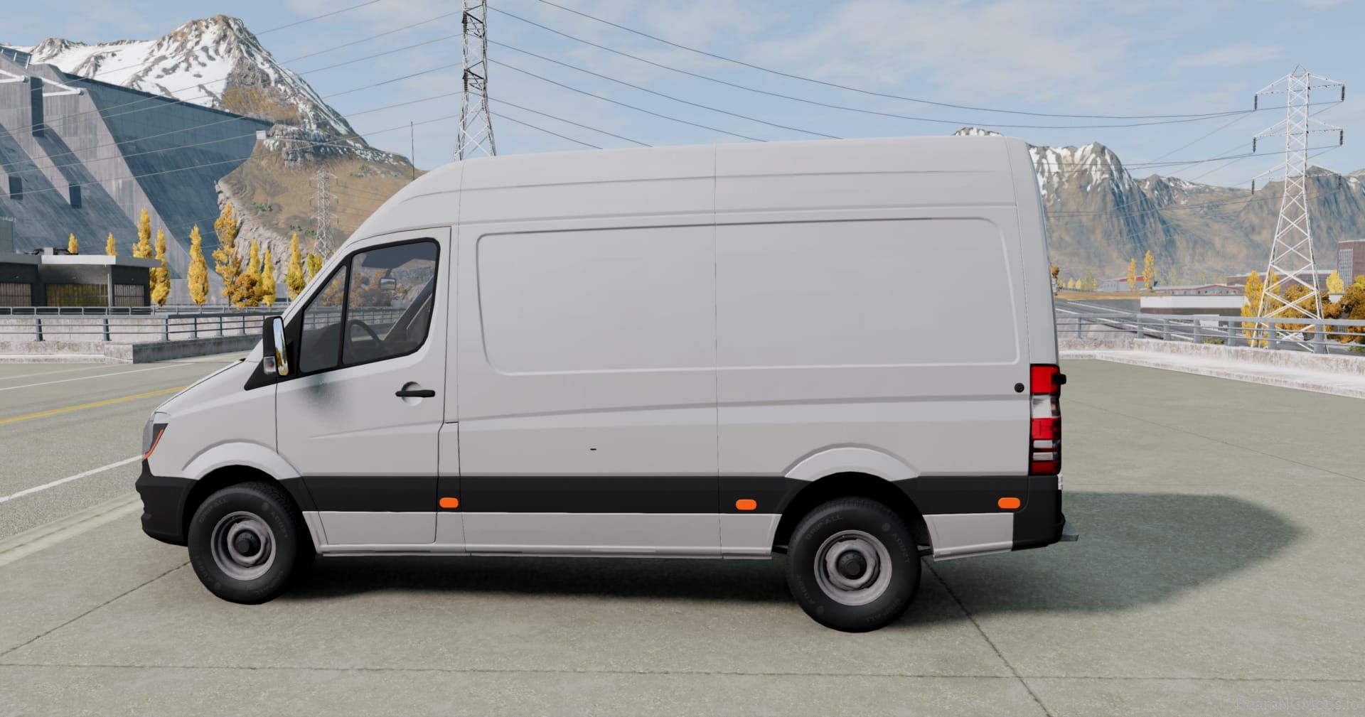 Screenshot of Mercedes-Benz Sprinter 8