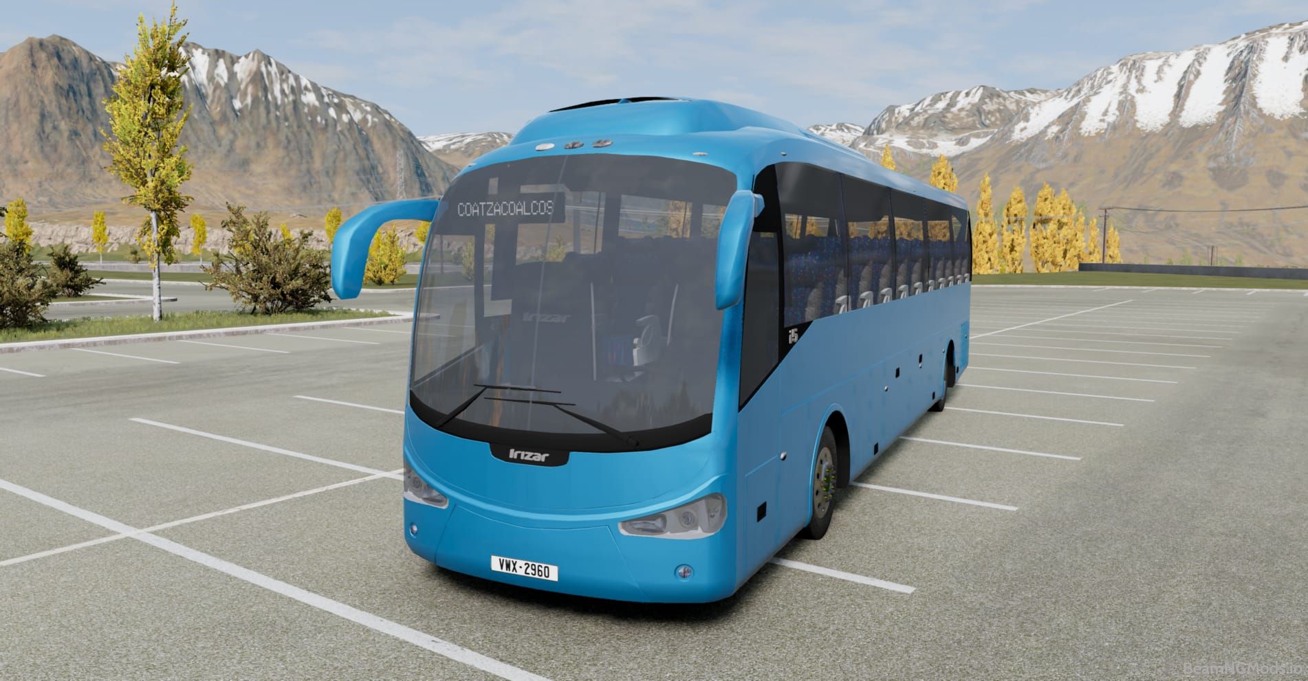 Download Scania Irizar I5 Bus Mod for BeamNG Drive Game