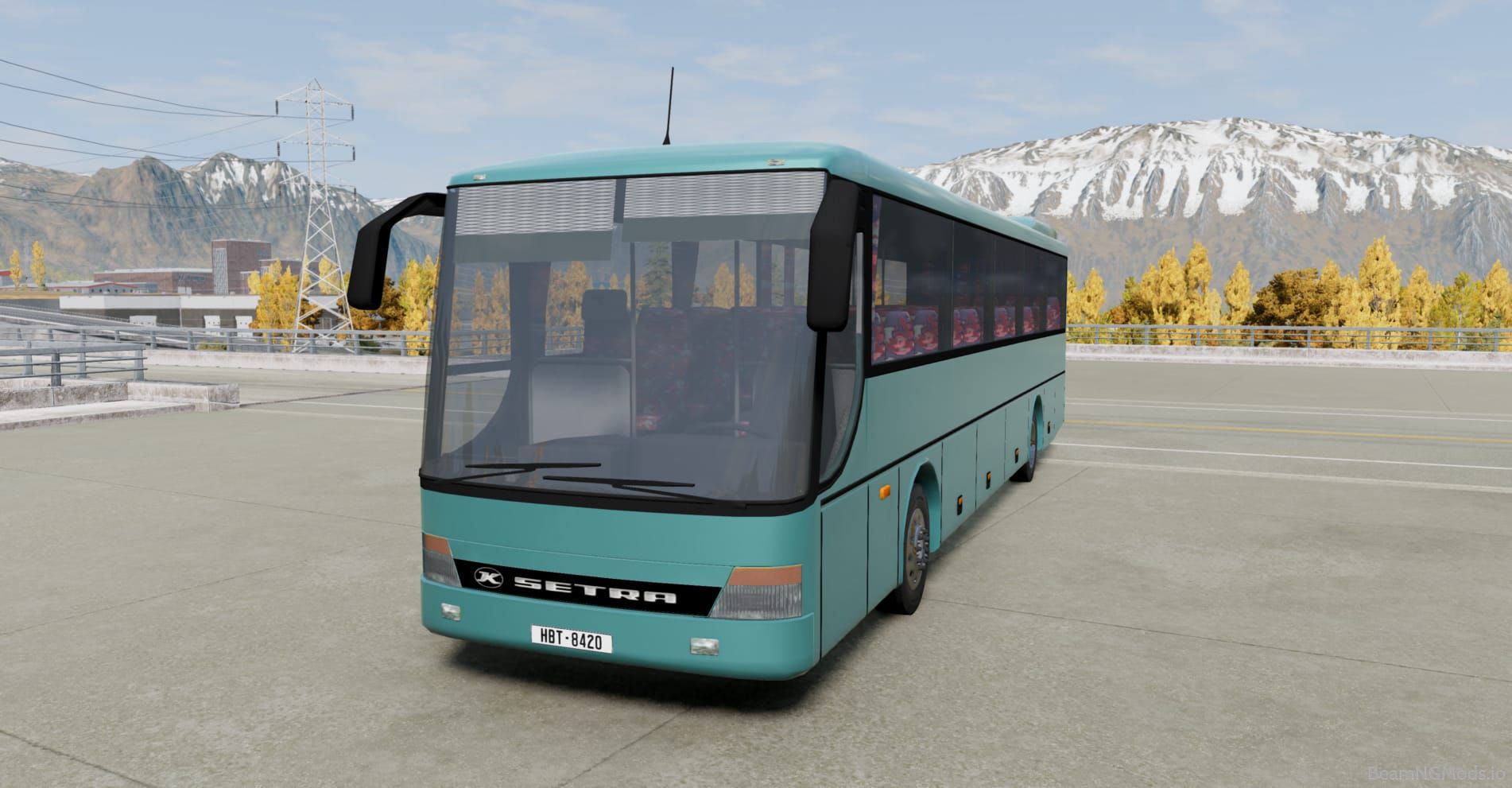 Download Setra S 315 GT HDH-3 Bus Mod for BeamNG Drive Game