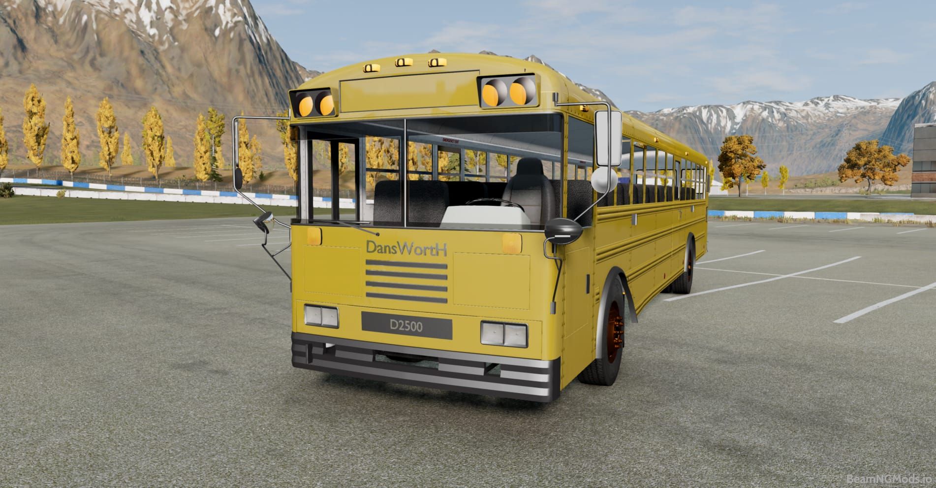 Download Dansworth D2500 Bus Mod for BeamNG Drive Game
