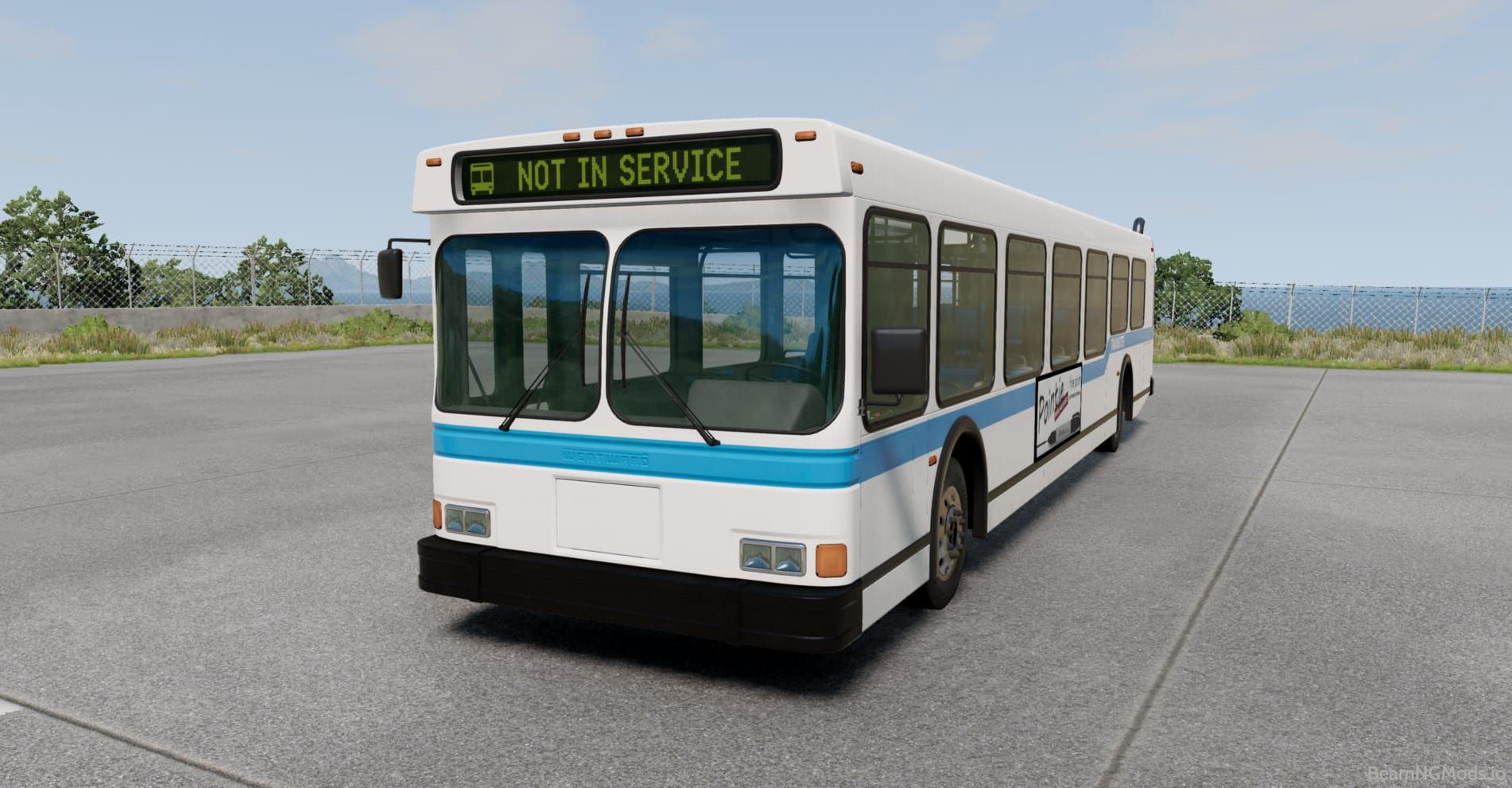 Download Wentward DT40L Bus Mod for BeamNG Drive Game